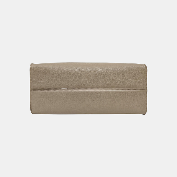 ONTHEGO MM Monogram Calfskin Gray