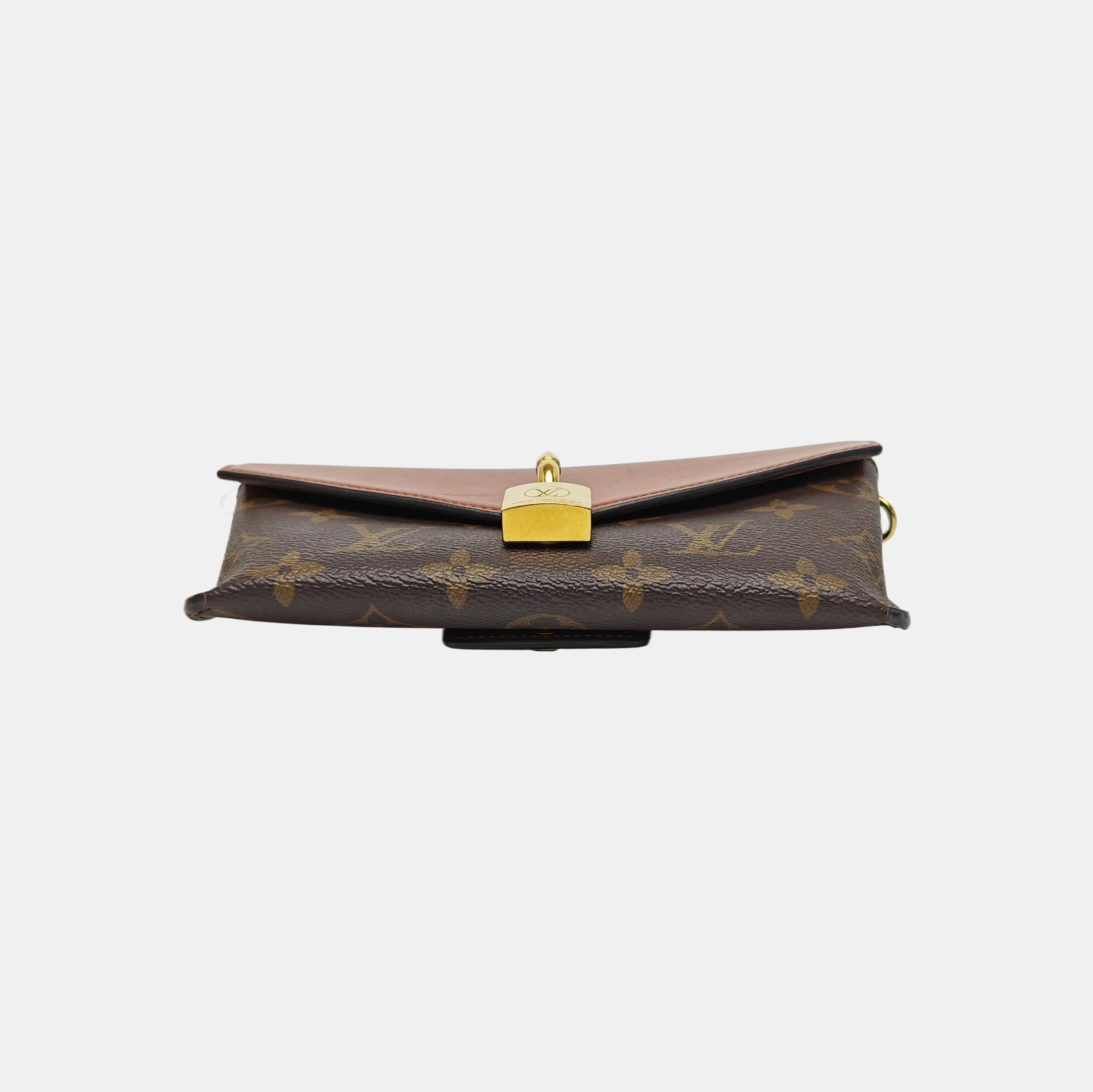 PADLOCK Monogram Coated Canvas Brown