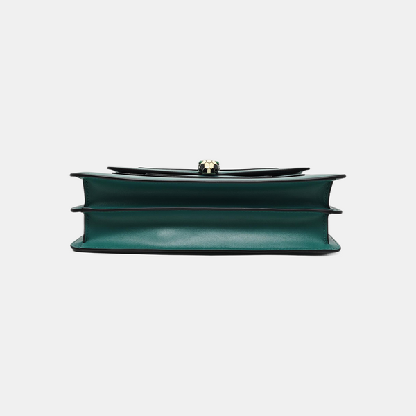 SERPENTI FOREVER Medium Calfskin Green