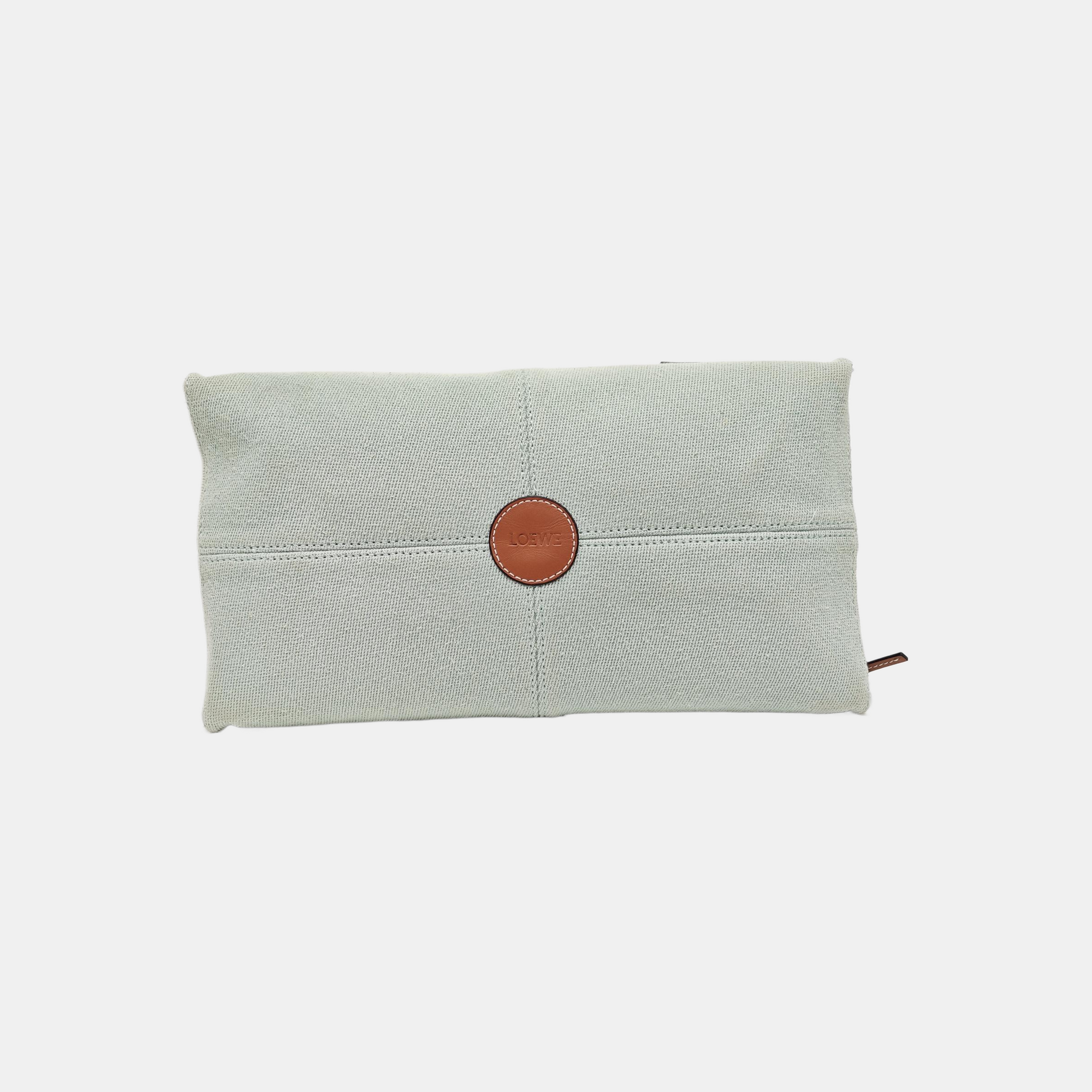 Cushion Canvas Blue