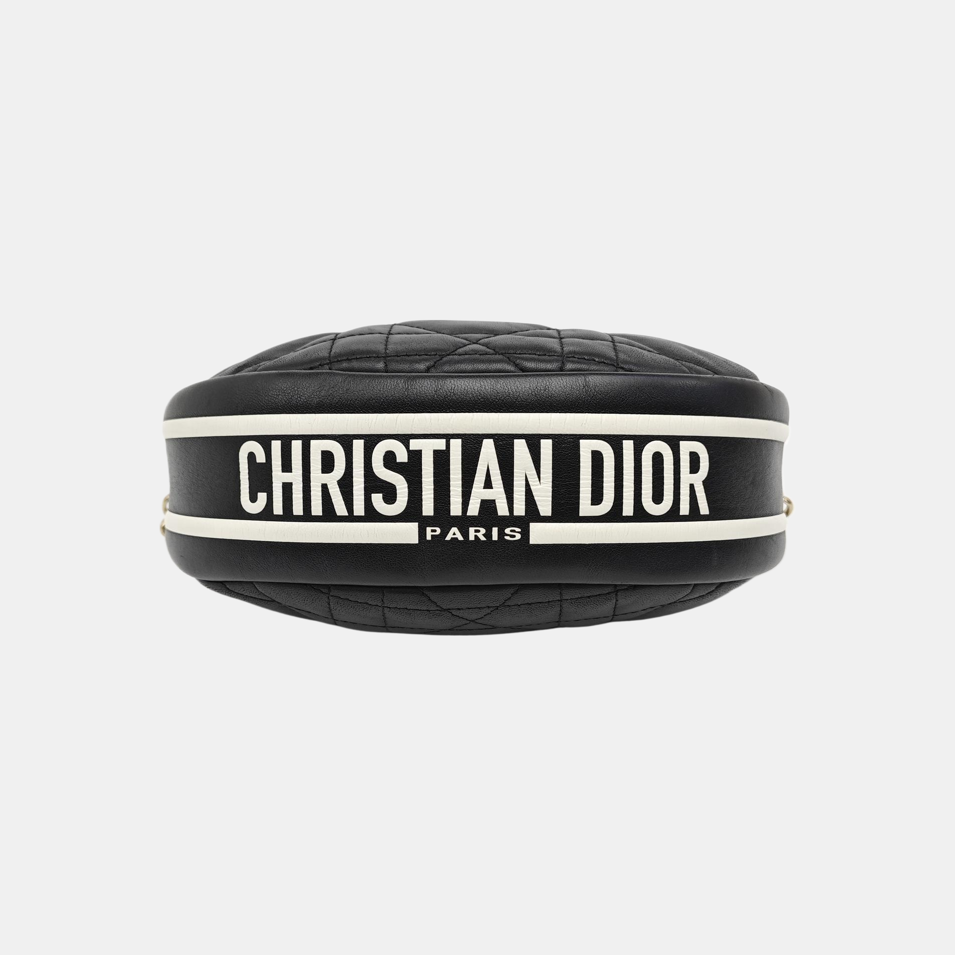 Dior Vibe Hobo Quilted Lambskin Black