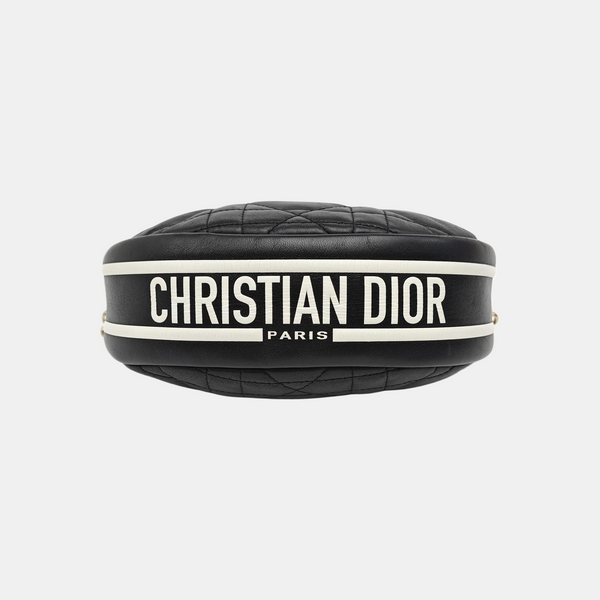 Dior Vibe Hobo Quilted Lambskin Black