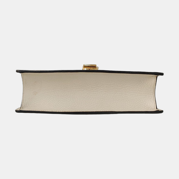 Sylvie Small Calfskin White