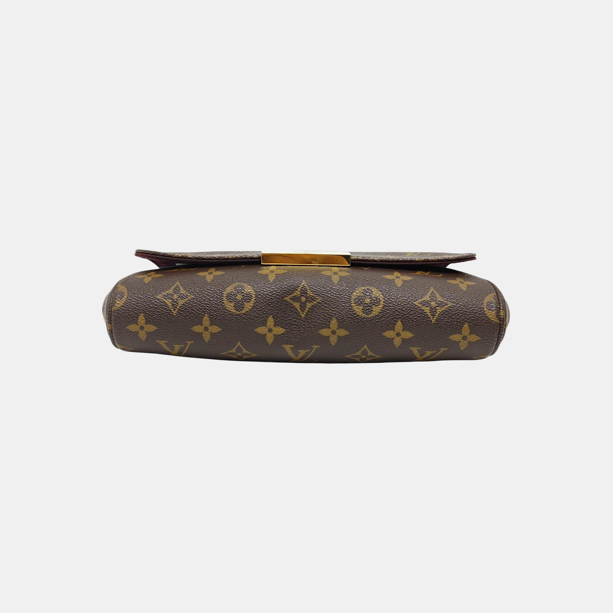 FAVORITE MM Monogram Coated Canvas Brown