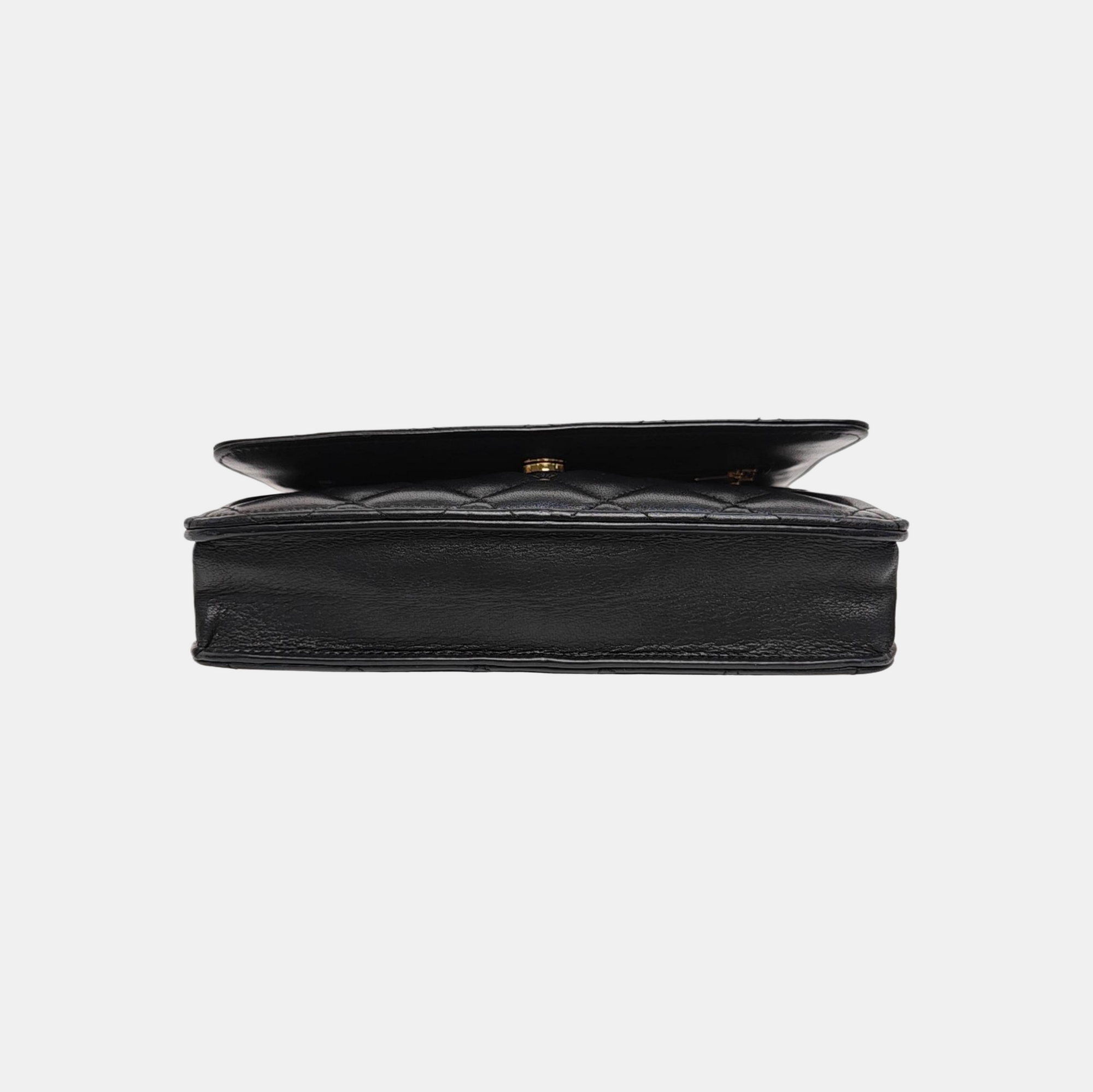 WOC Mini Lambskin Black