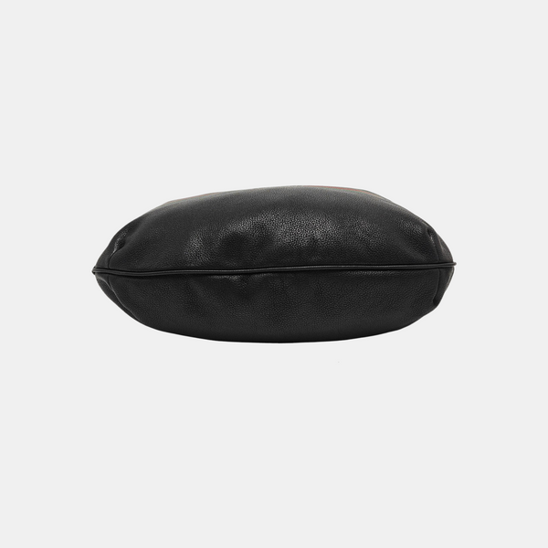 Print Calfskin Black