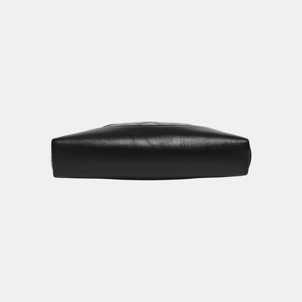 CHANEL 31 Quilted Waxed Cafskin Black