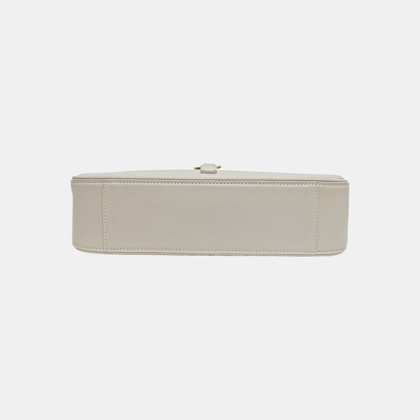 LE 5 À 7 Small Calfskin White