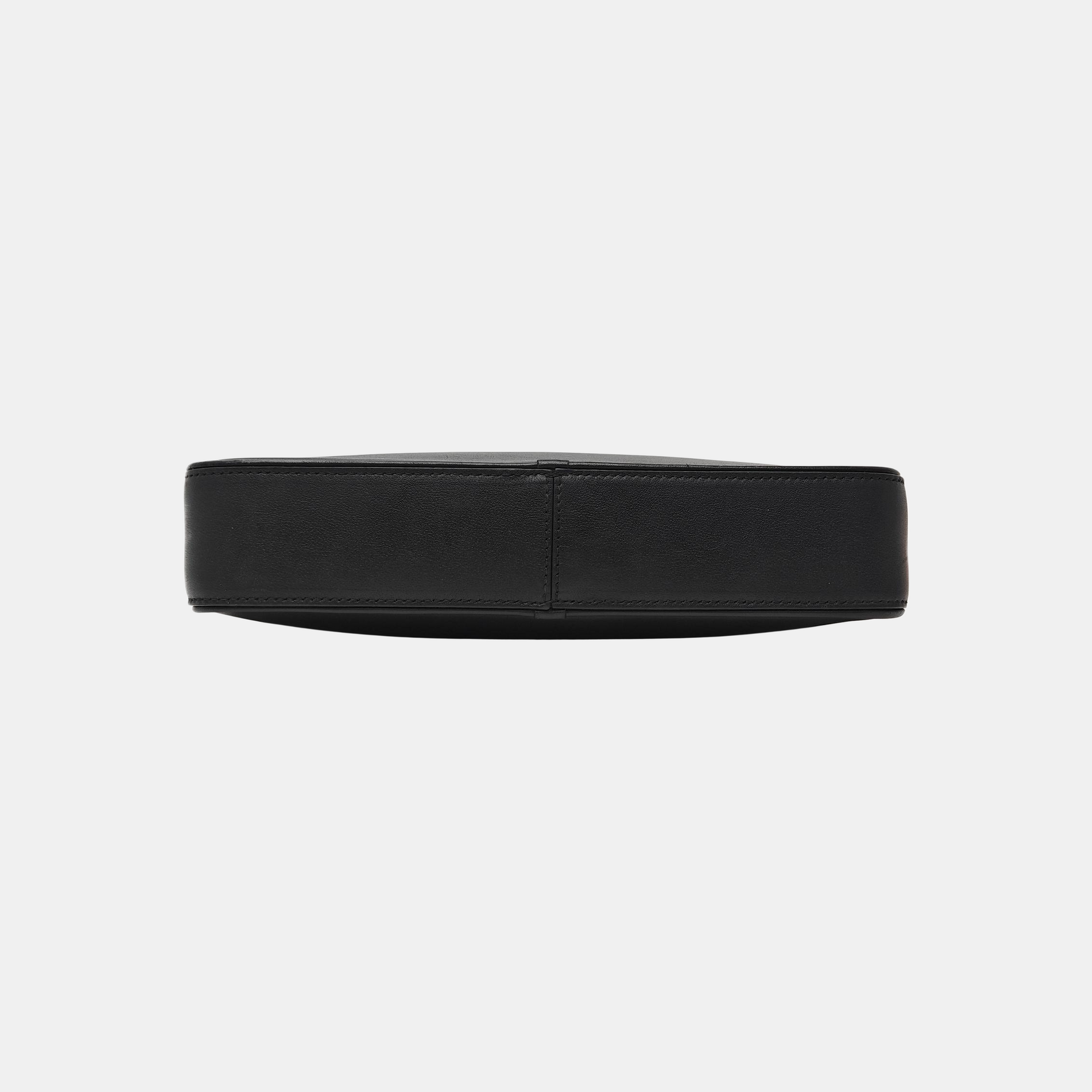 Calfskin Shoulder Bag Medium Black