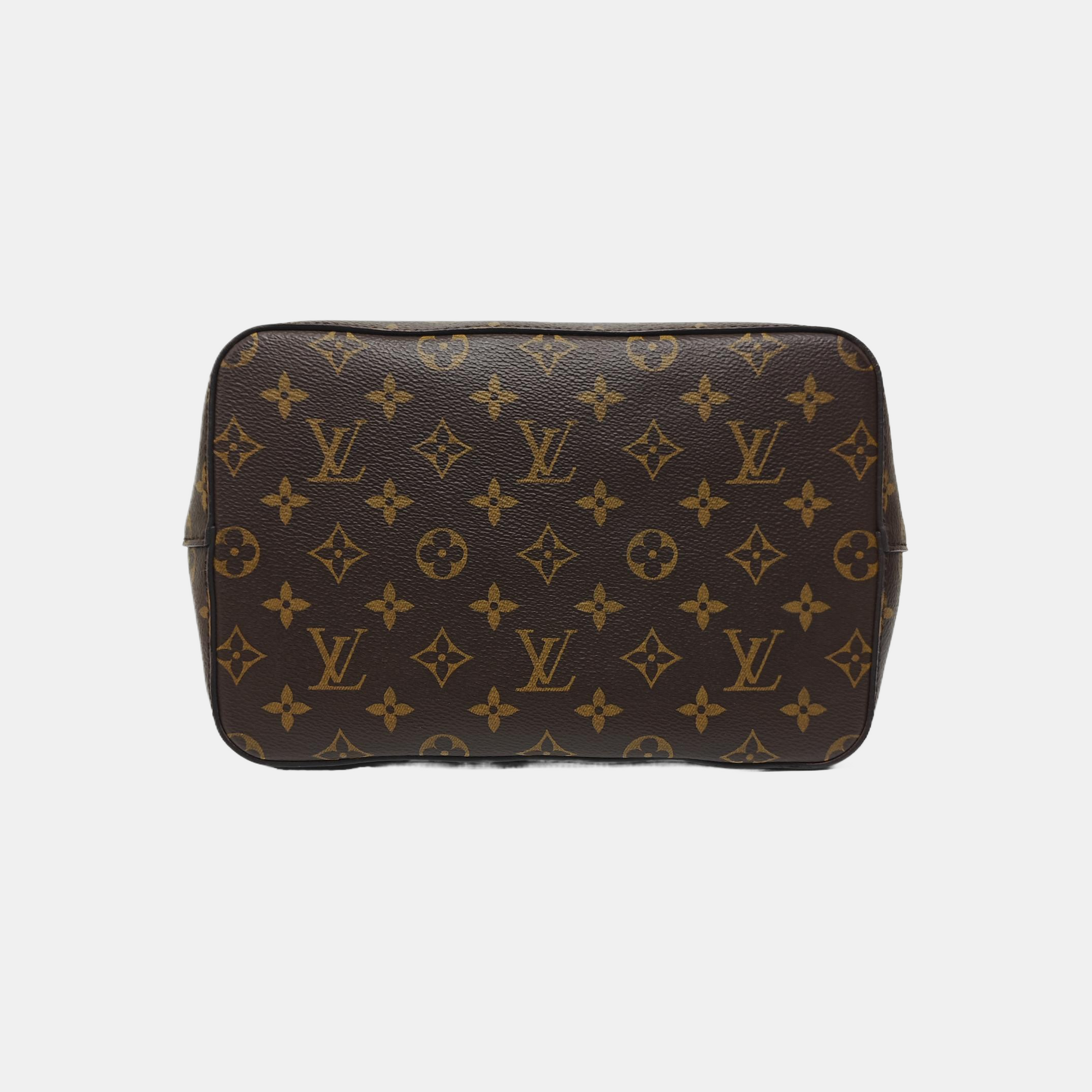 NÉONOÉ MM Monogram Coated Canvas Brown