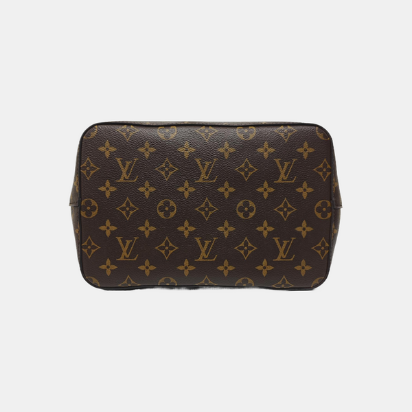 NÉONOÉ MM Monogram Coated Canvas Brown