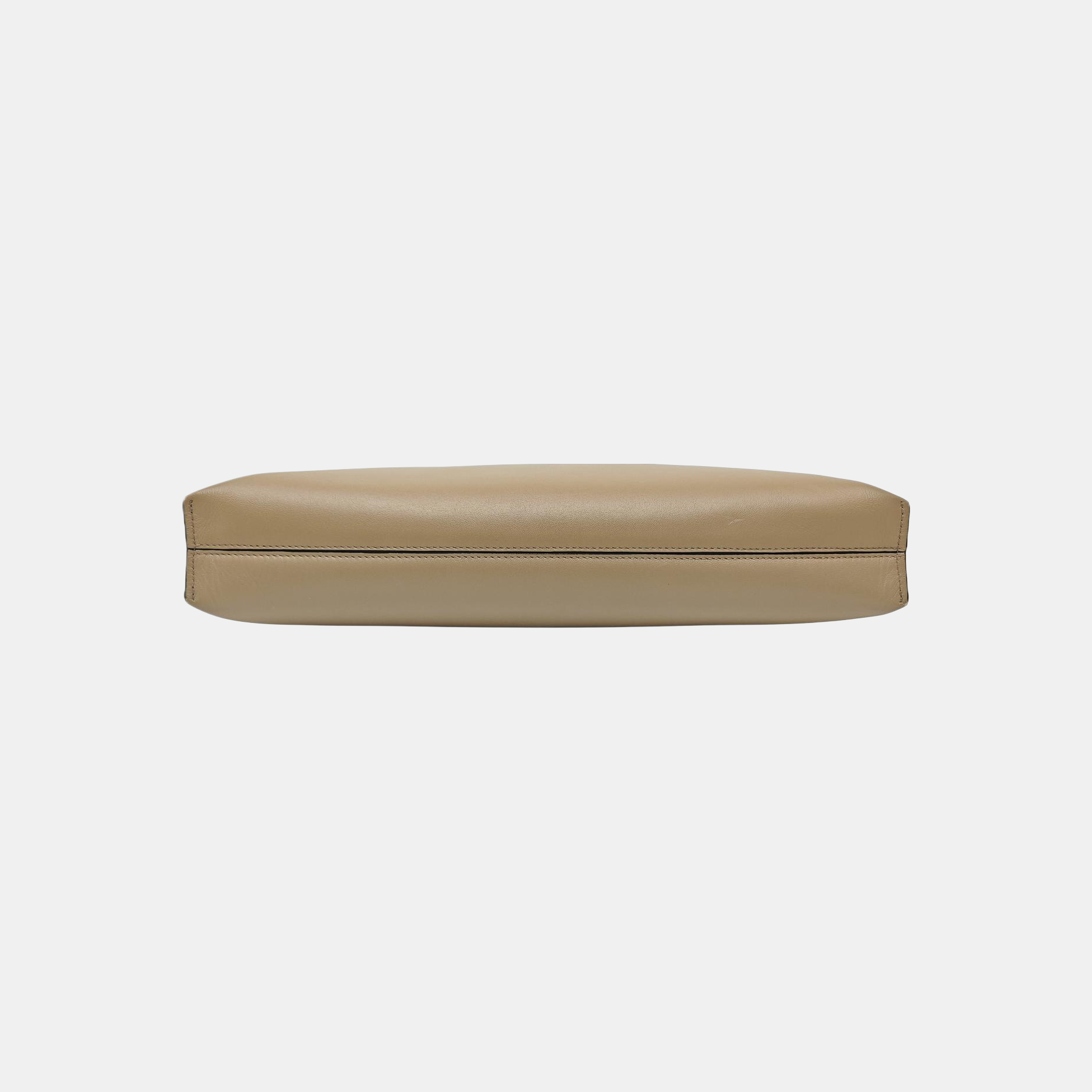 T Pouch Calfskin Beige