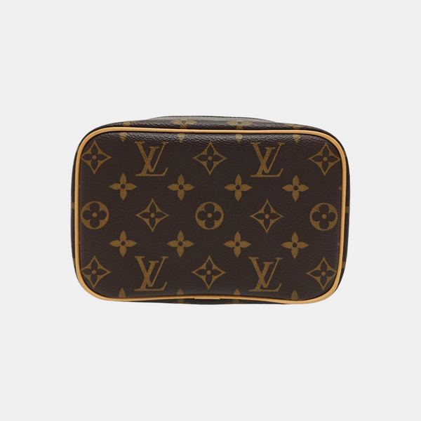 NICE Mini Monogram Coated Canvas Brown