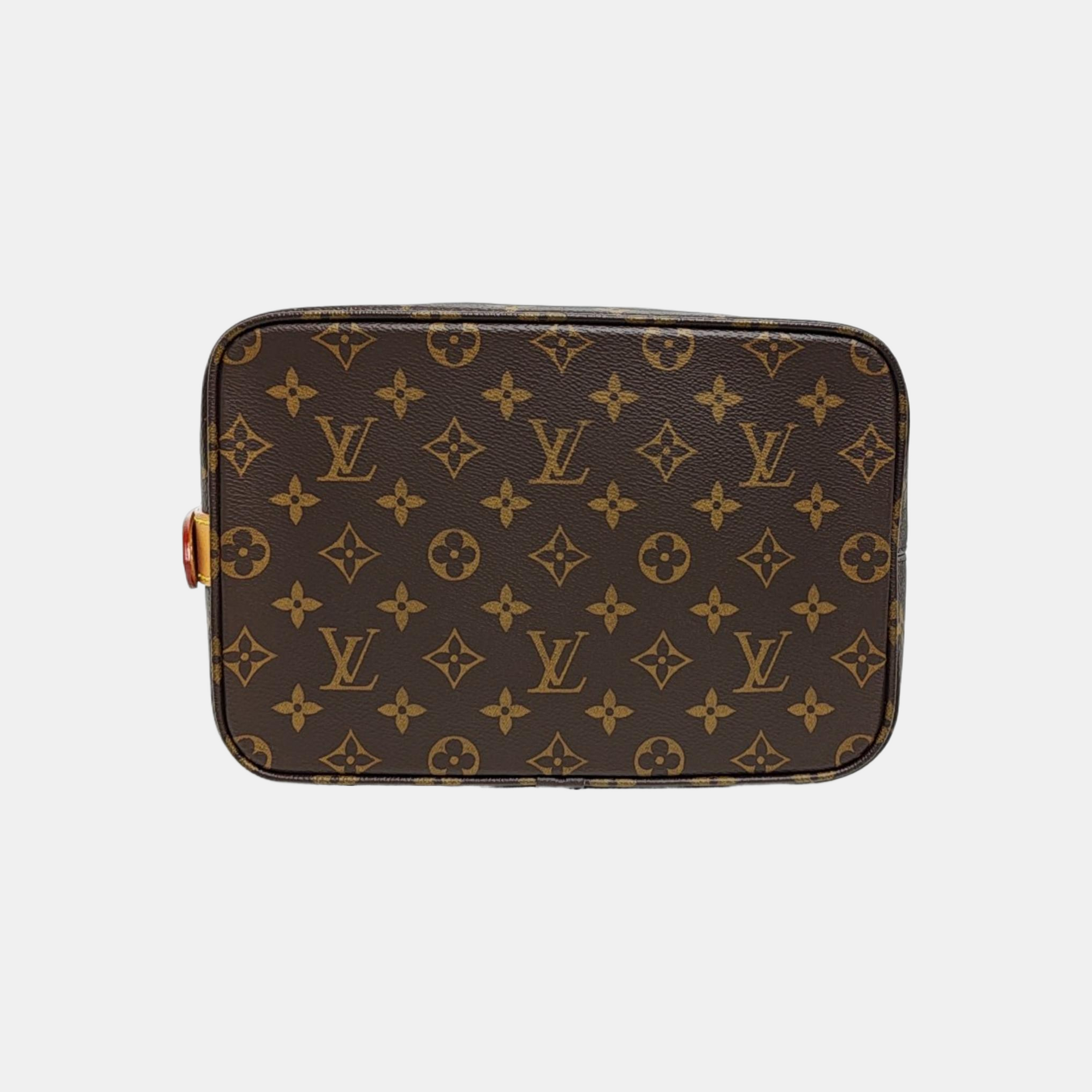 ALL IN GM Monogram Coated Canvas Brown