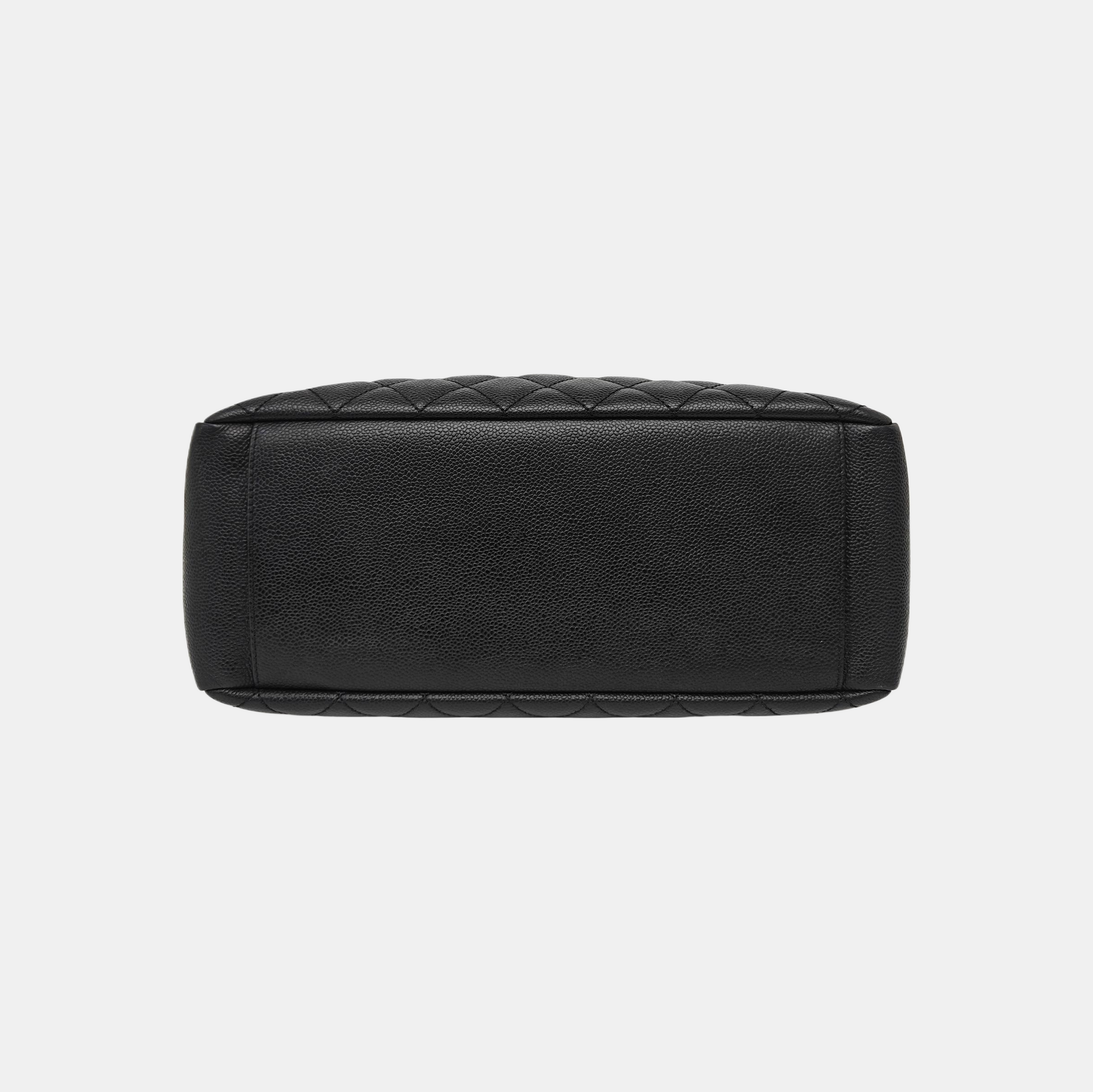 CHANEL PETITE Quilted Grained Calfskin Black