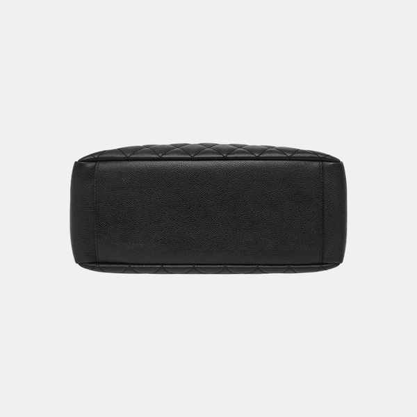 CHANEL PETITE Quilted Grained Calfskin Black