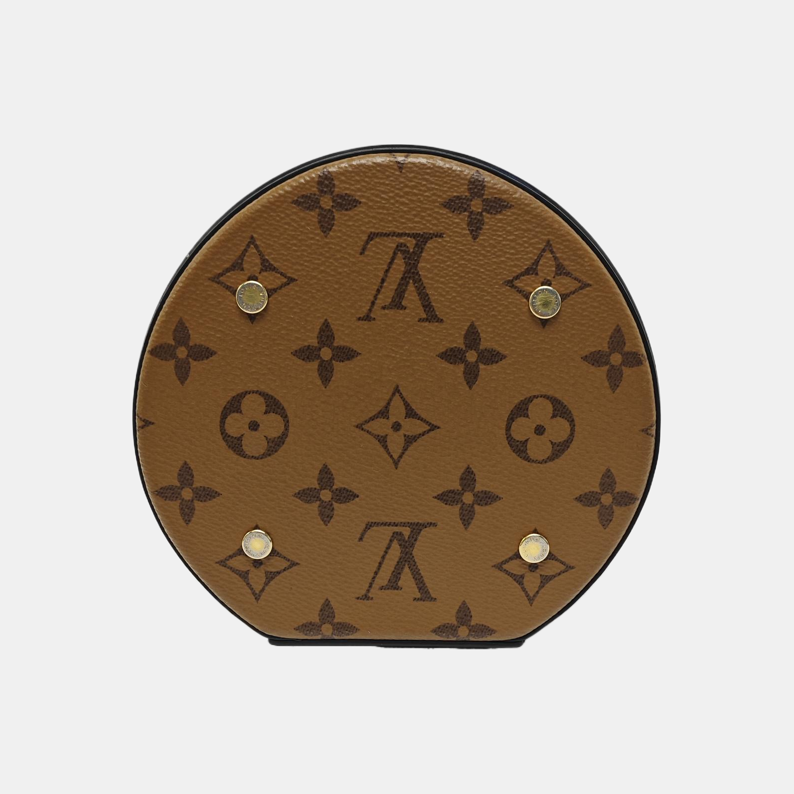 CANNES PM Monogram Coated Canvas Brown