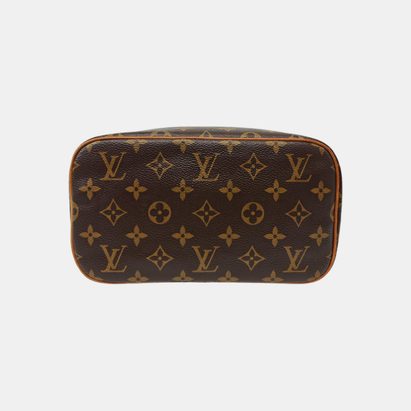 NICE BB Monogram Coated Canvas Brown