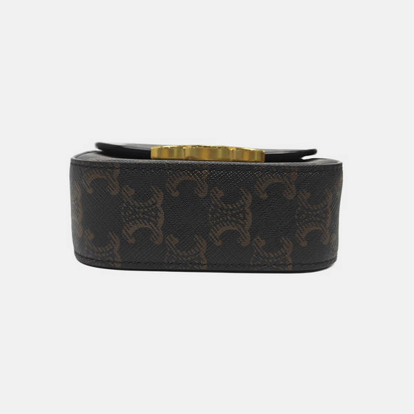 TRIOMPHE Mini Coated Canvas Black