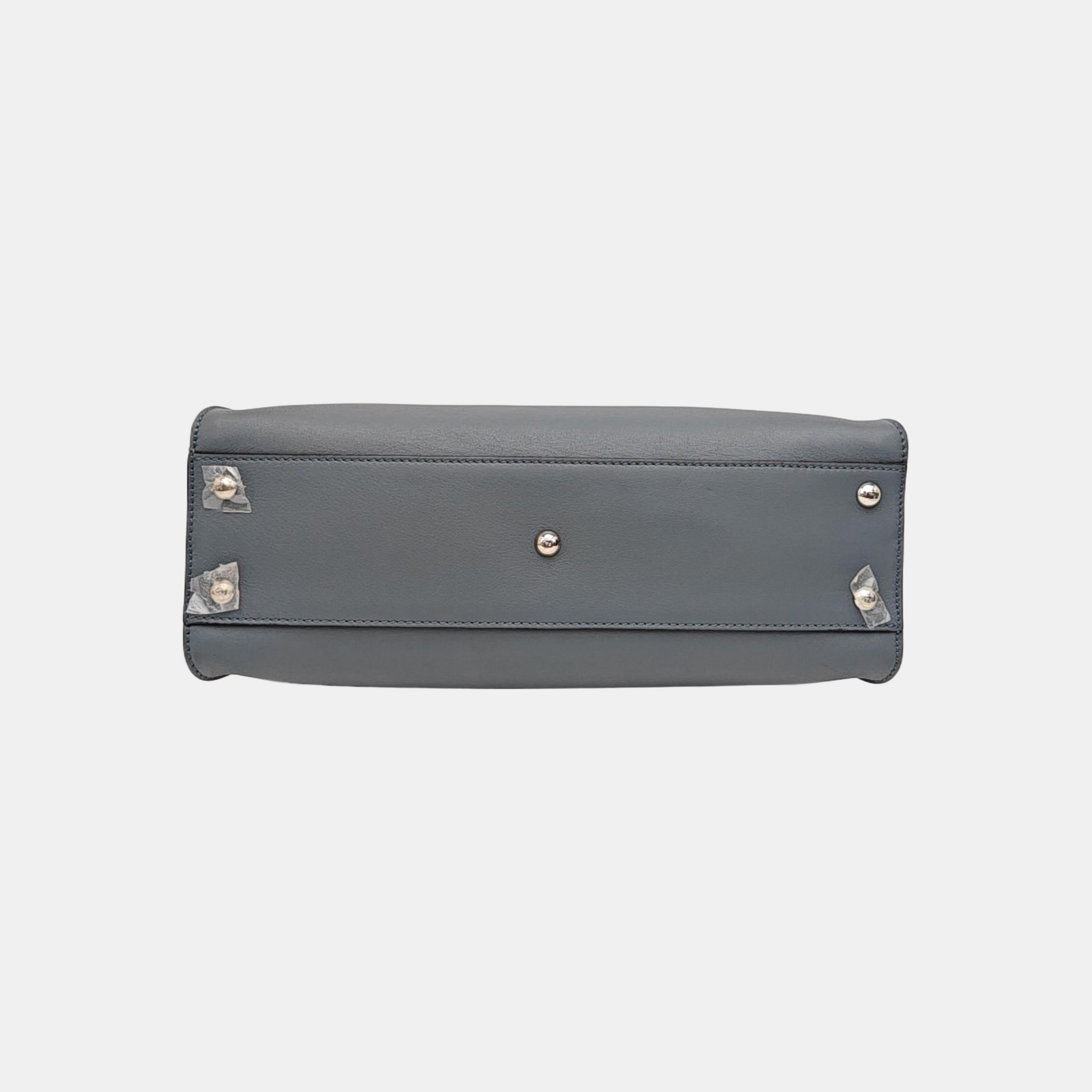 Peekaboo Medium Calfskin Blue