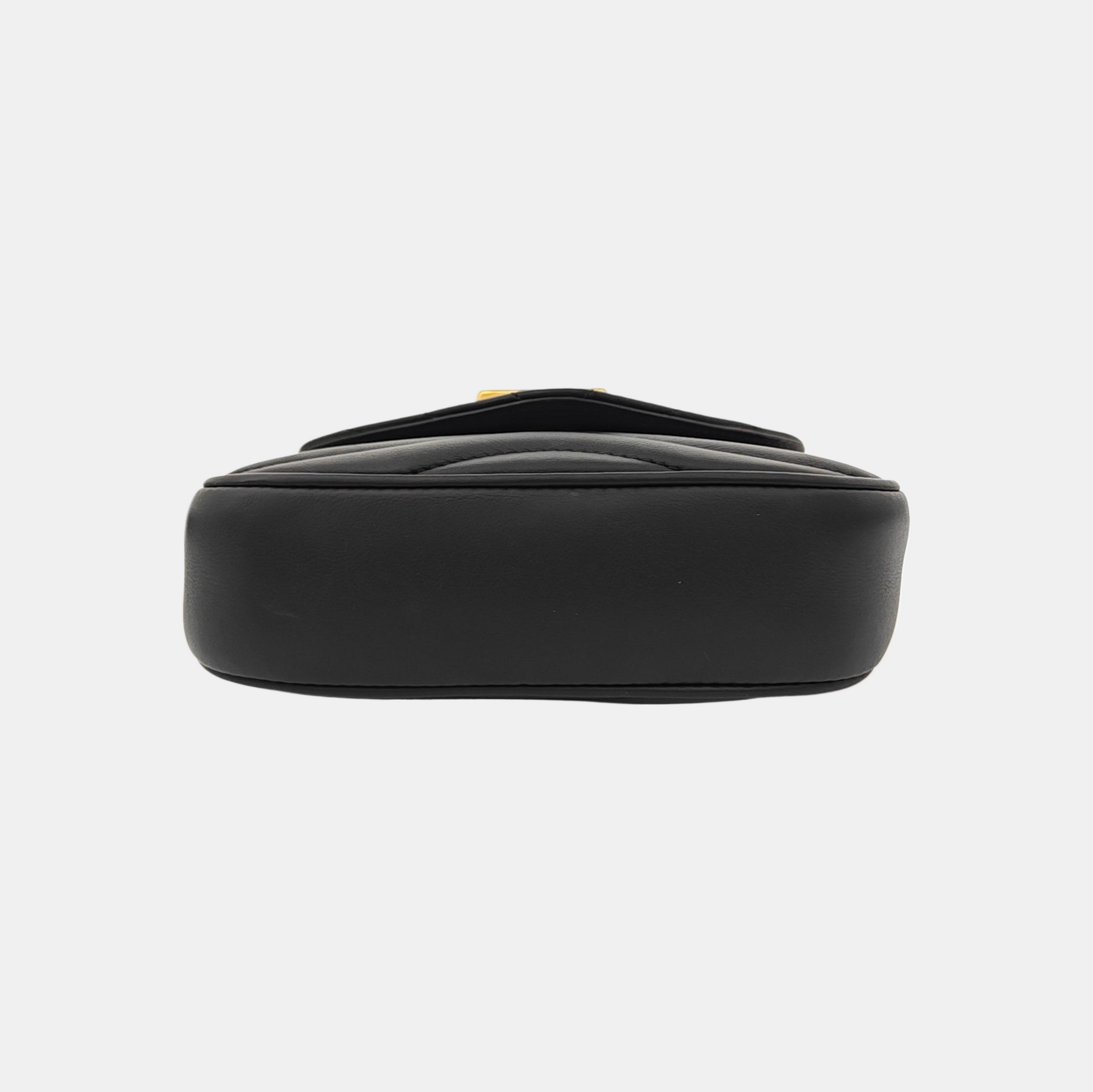 NEW WAVE Quilted Calfskin Black
