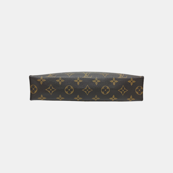 TOILET POCKET 26 Monogram Coated Canvas Brown