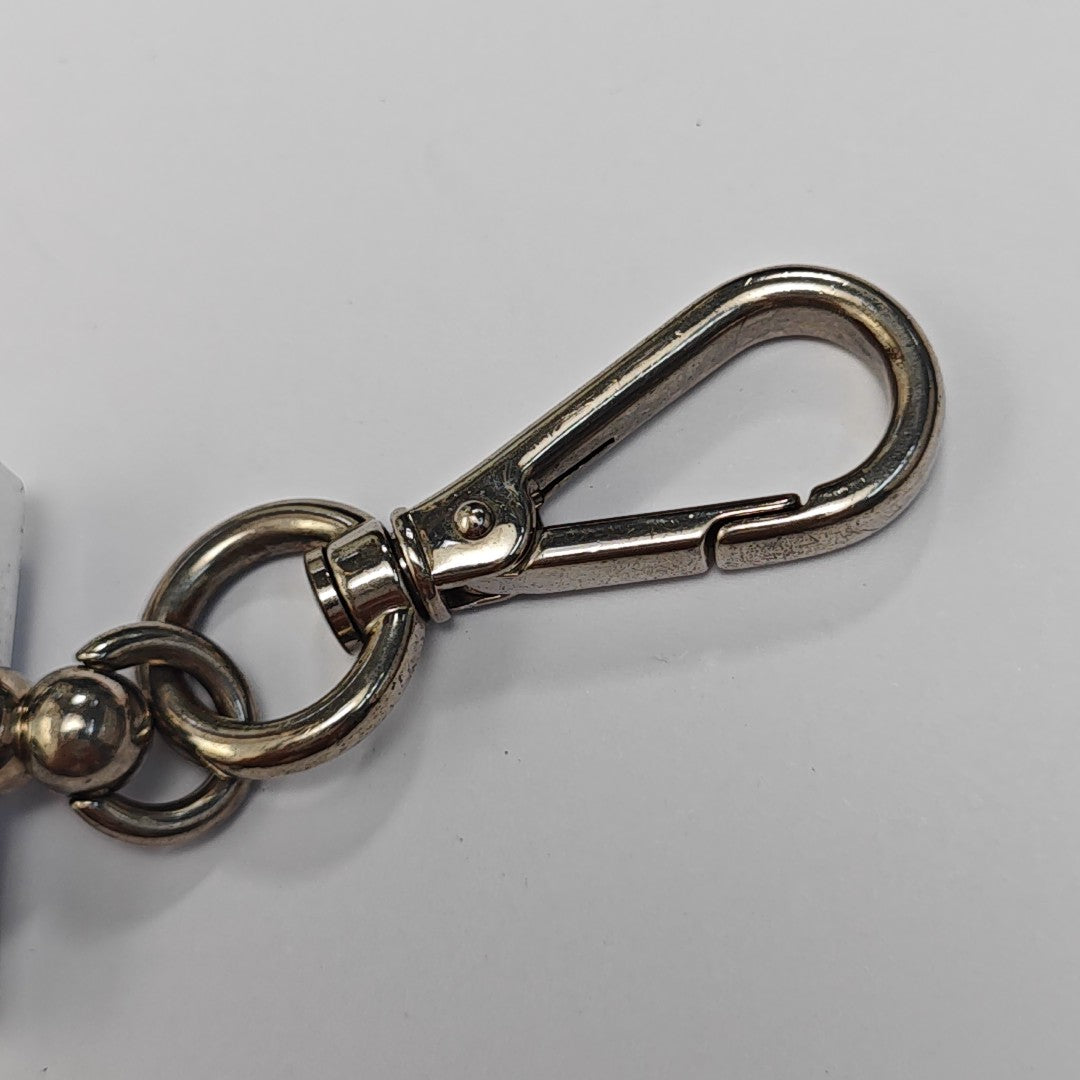 Metal Bag Charm Silver