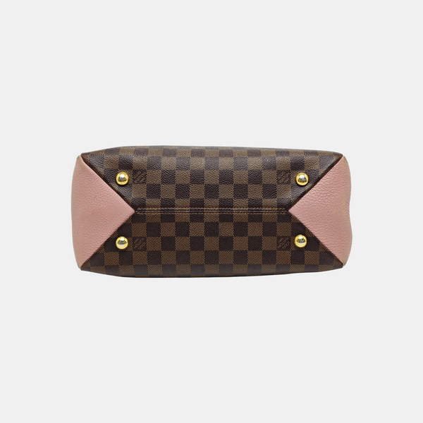 BRITTANY BB Damier Ebene Coated Canvas Brown