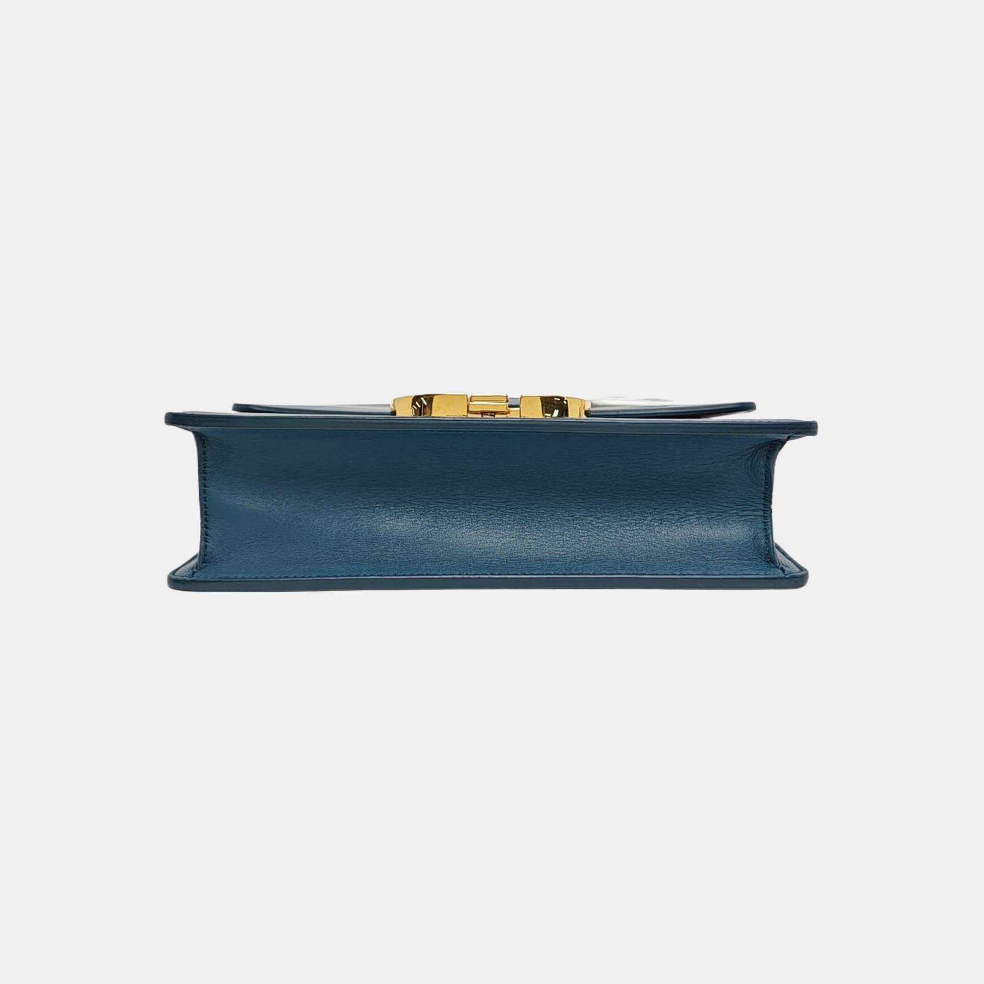 30 Montaigne Calfskin Blue