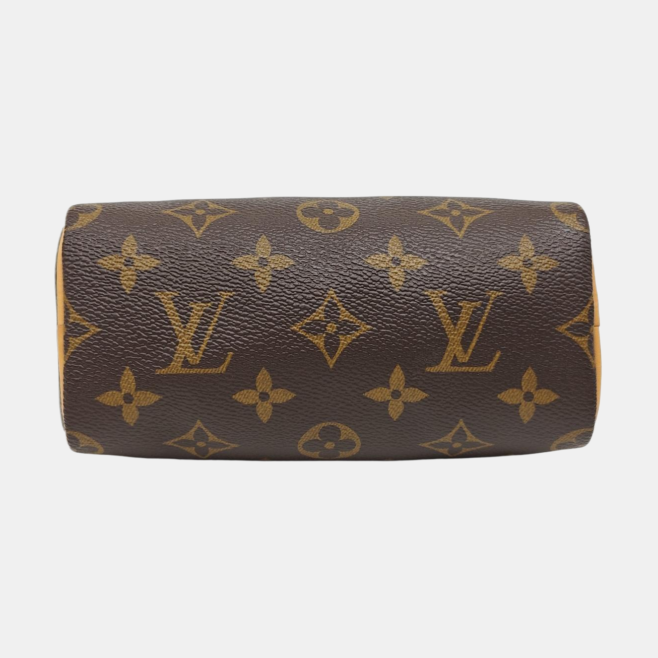 Authenticated pre-owned  SPEEDY Nano Monogram Coated Canvas Brown - Shoulder Bag at Looply