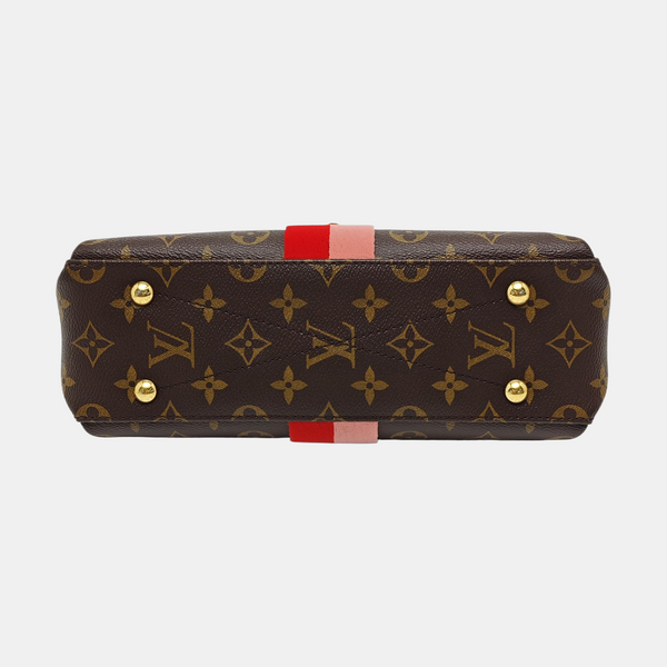 GEORGES BB Monogram Coated Canvas Brown