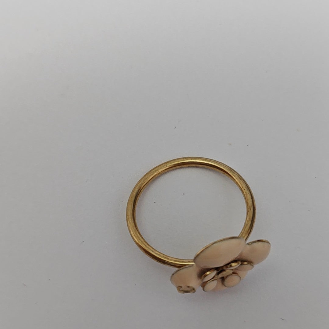 Metal Gold Ring EU 52