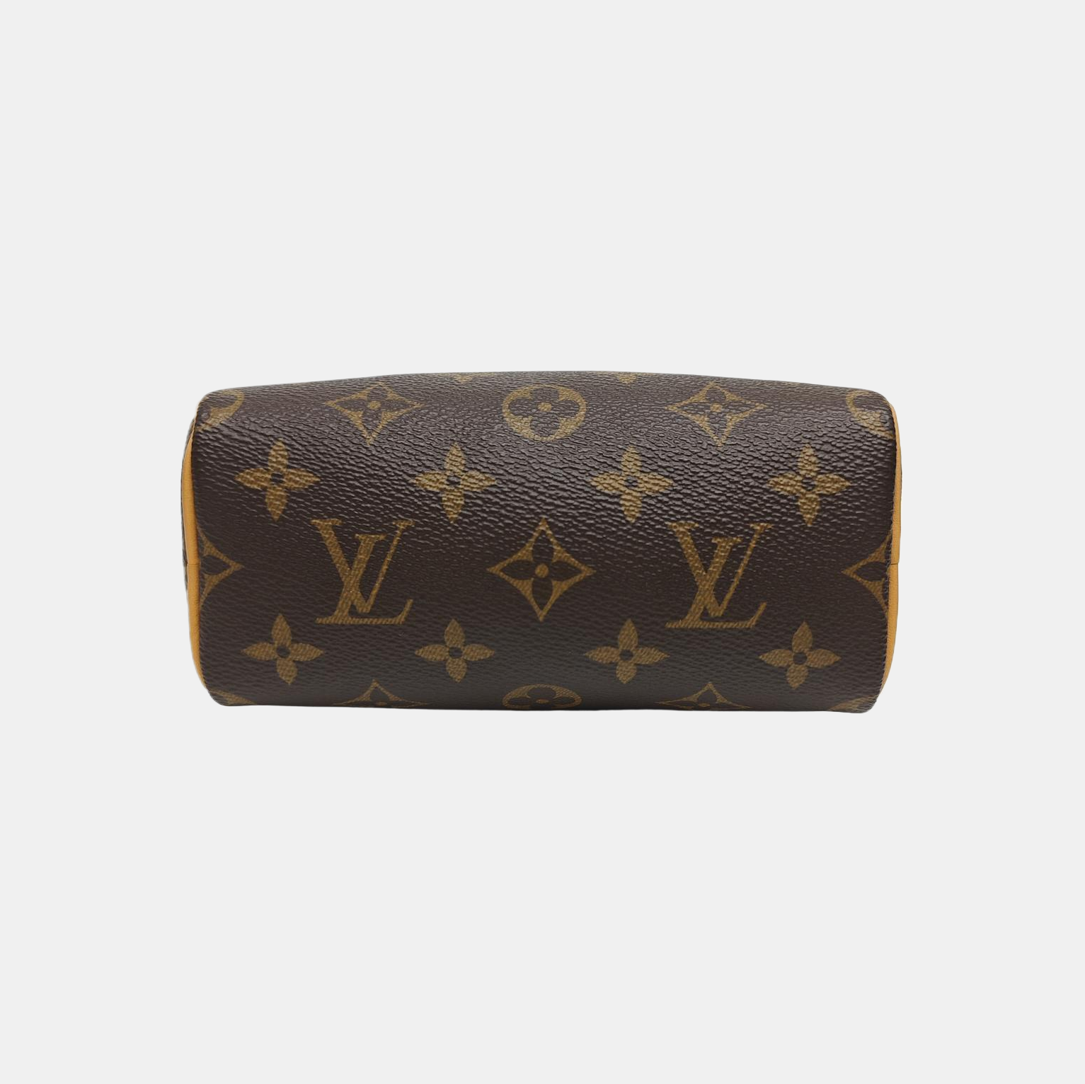 SPEEDY Nano Monogram Coated Canvas Brown