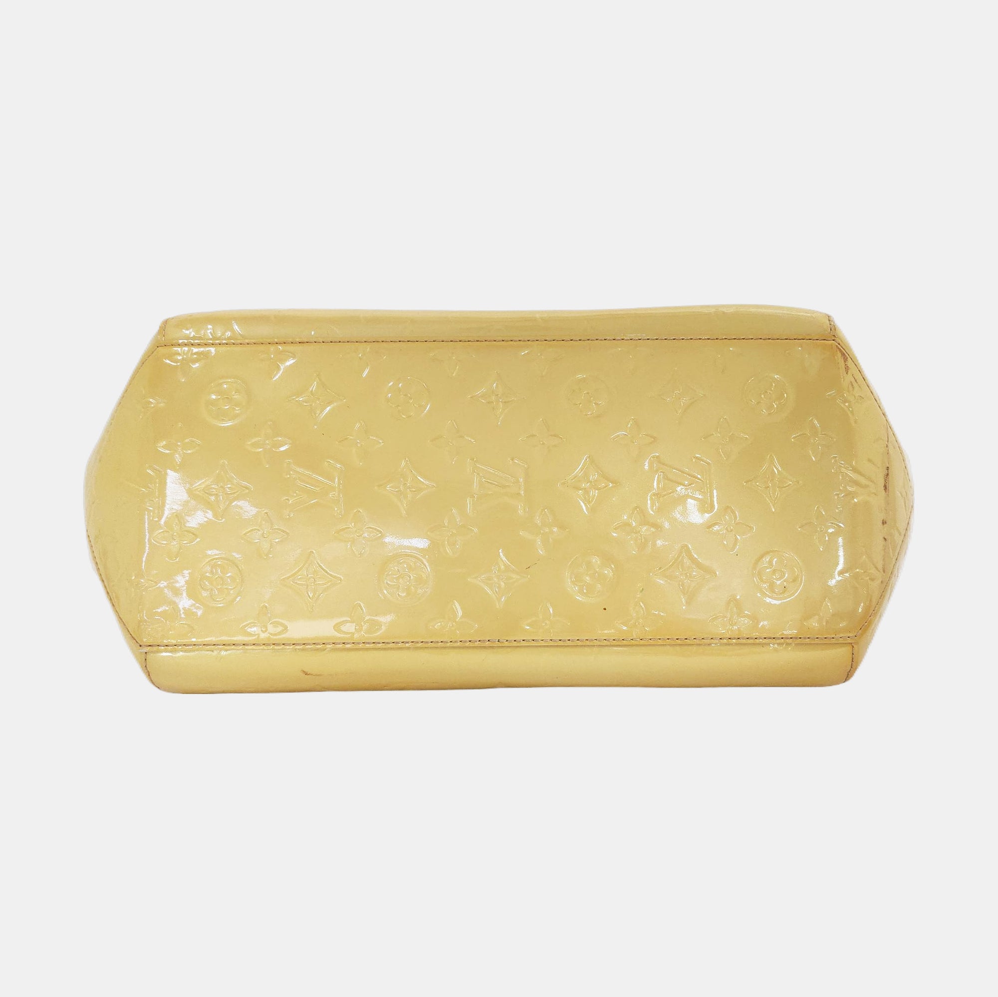 SHERWOOD Monogram Patent Leather Yellow