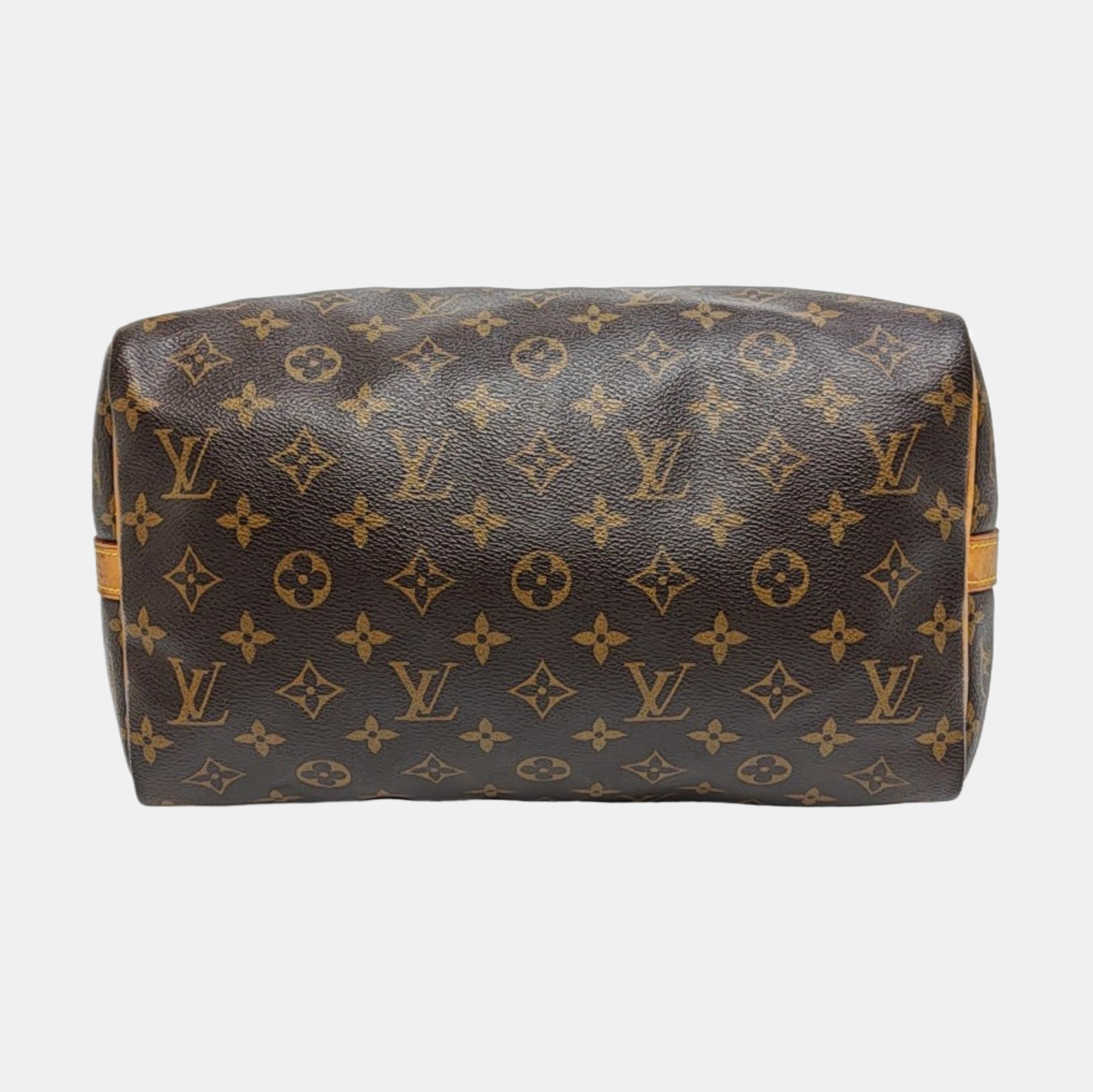 SPEEDY 30 Monogram Coated Canvas Brown