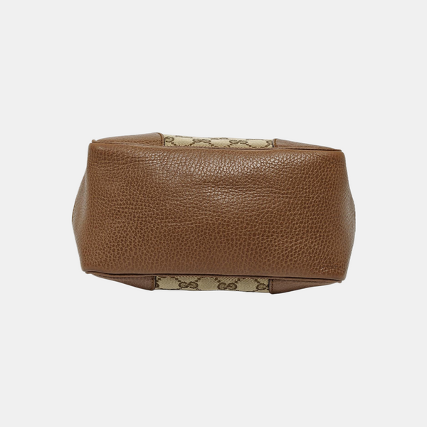 Bree Monogram Coated Canvas Beige