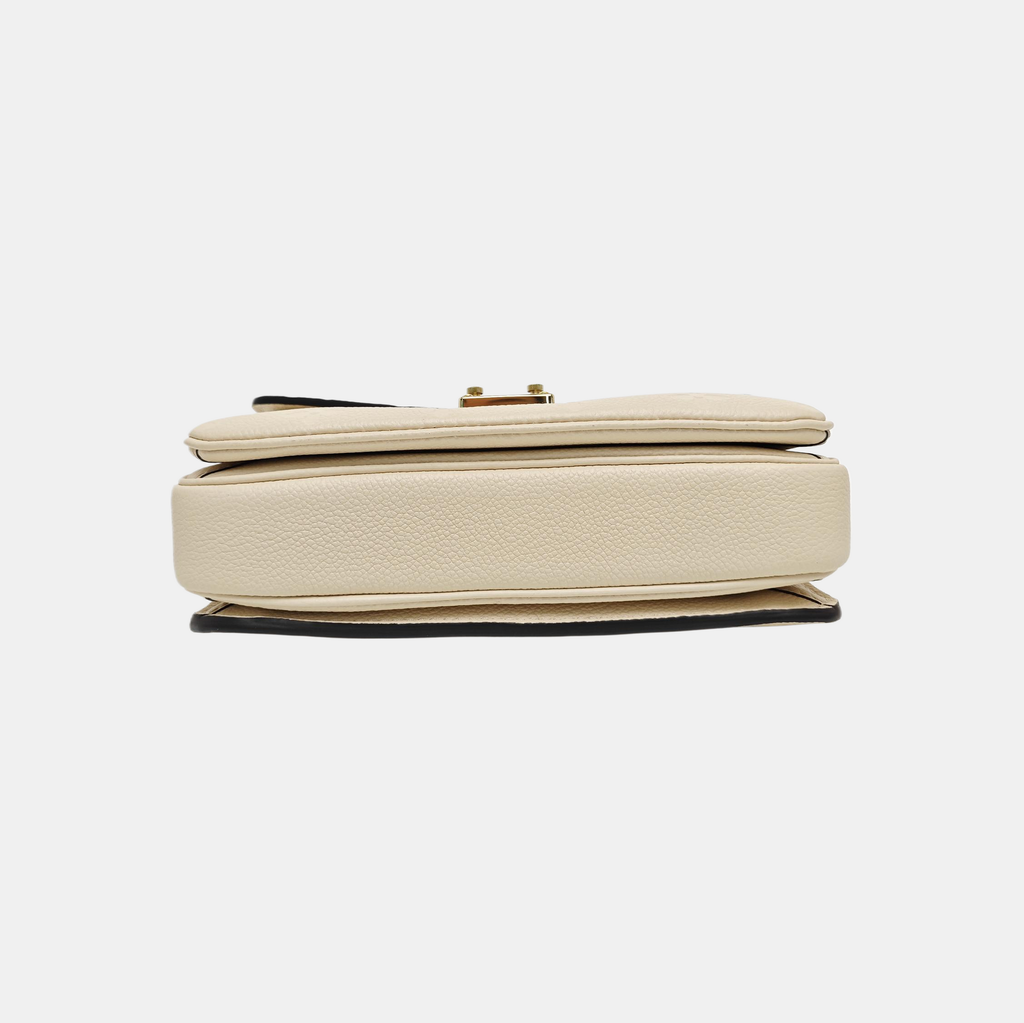 MÉTIS EAST WEST Monogram Calfskin Beige