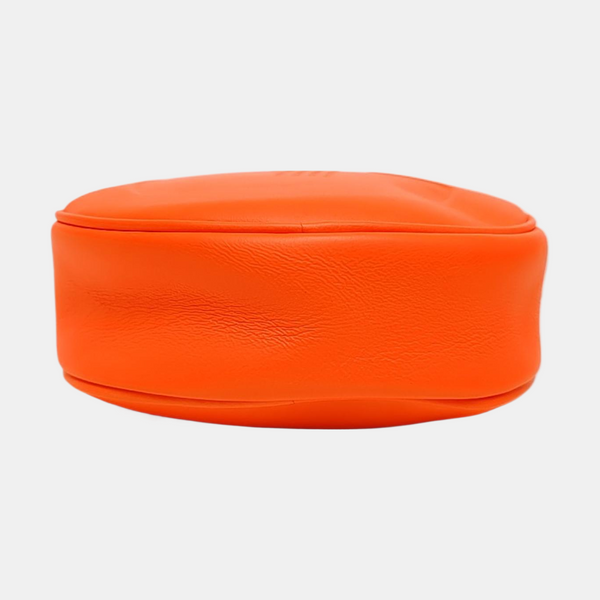 Calfskin Shoulder Bag Small Orange