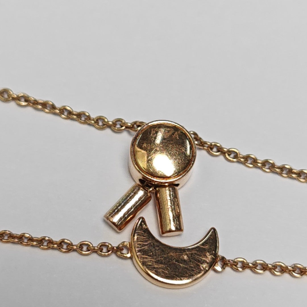 925 Sterling Silver Gold Bracelet