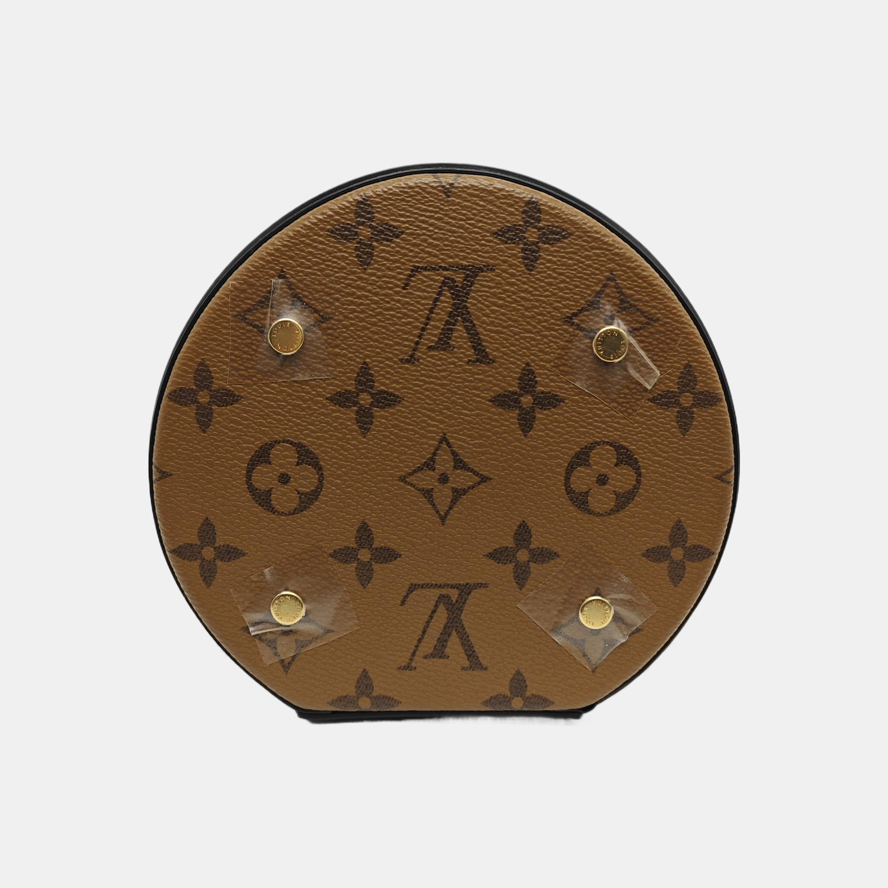 CANNES PM Monogram Coated Canvas Brown