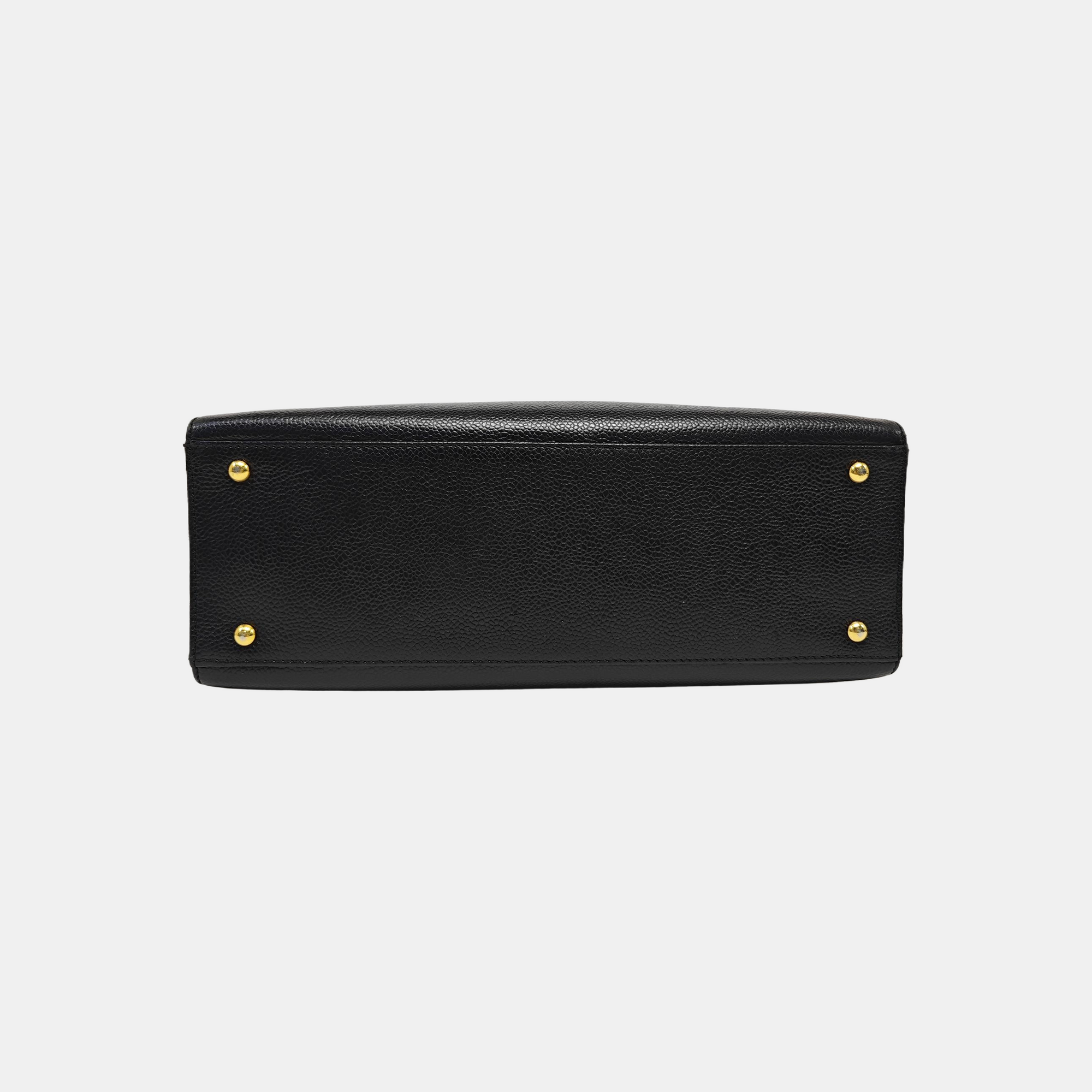 Grained Calfskin Black