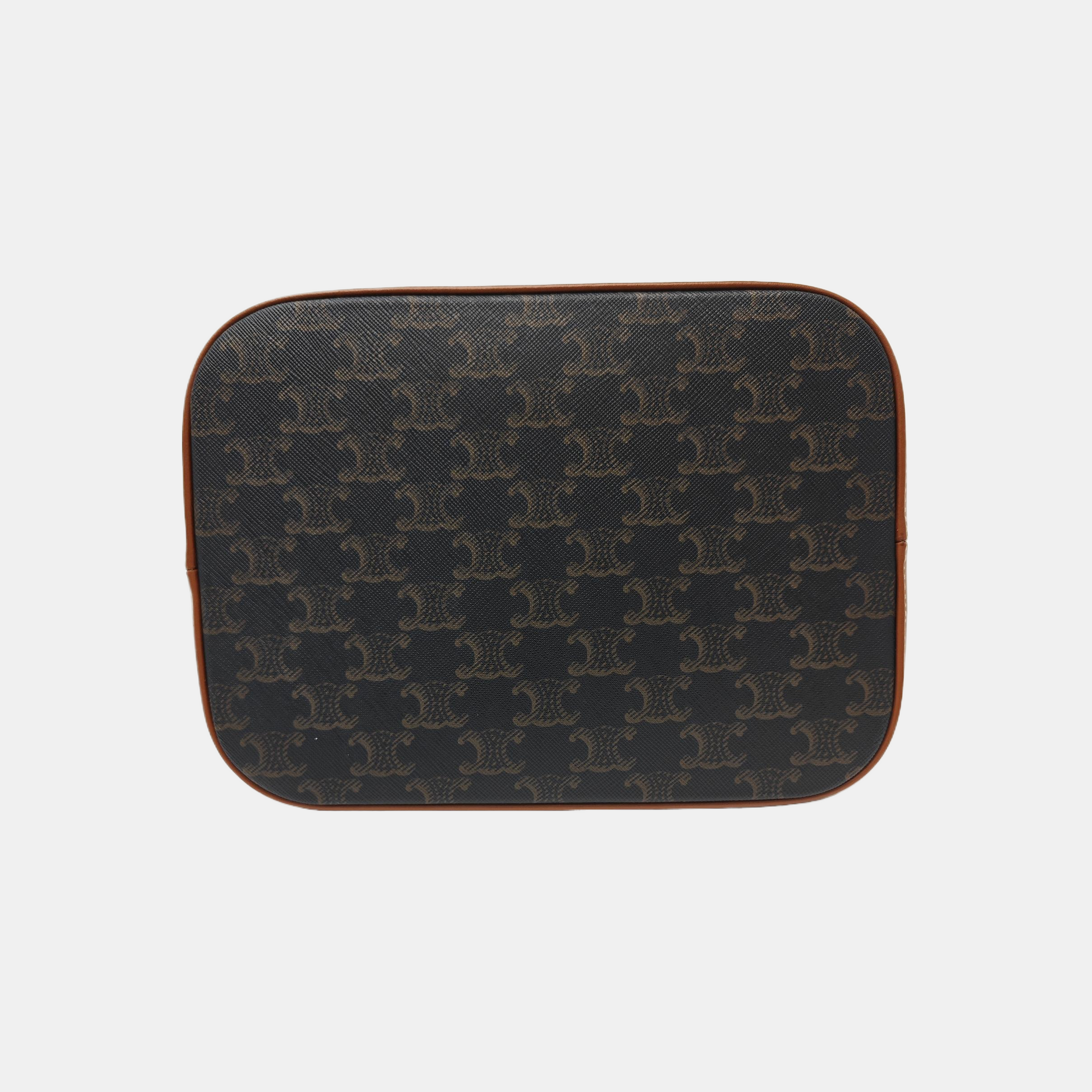 TRIOMPHE CANVAS Medium Coated Canvas Brown