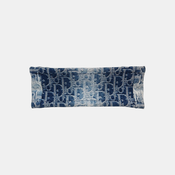 Book Tote Mini Oblique Denim Blue