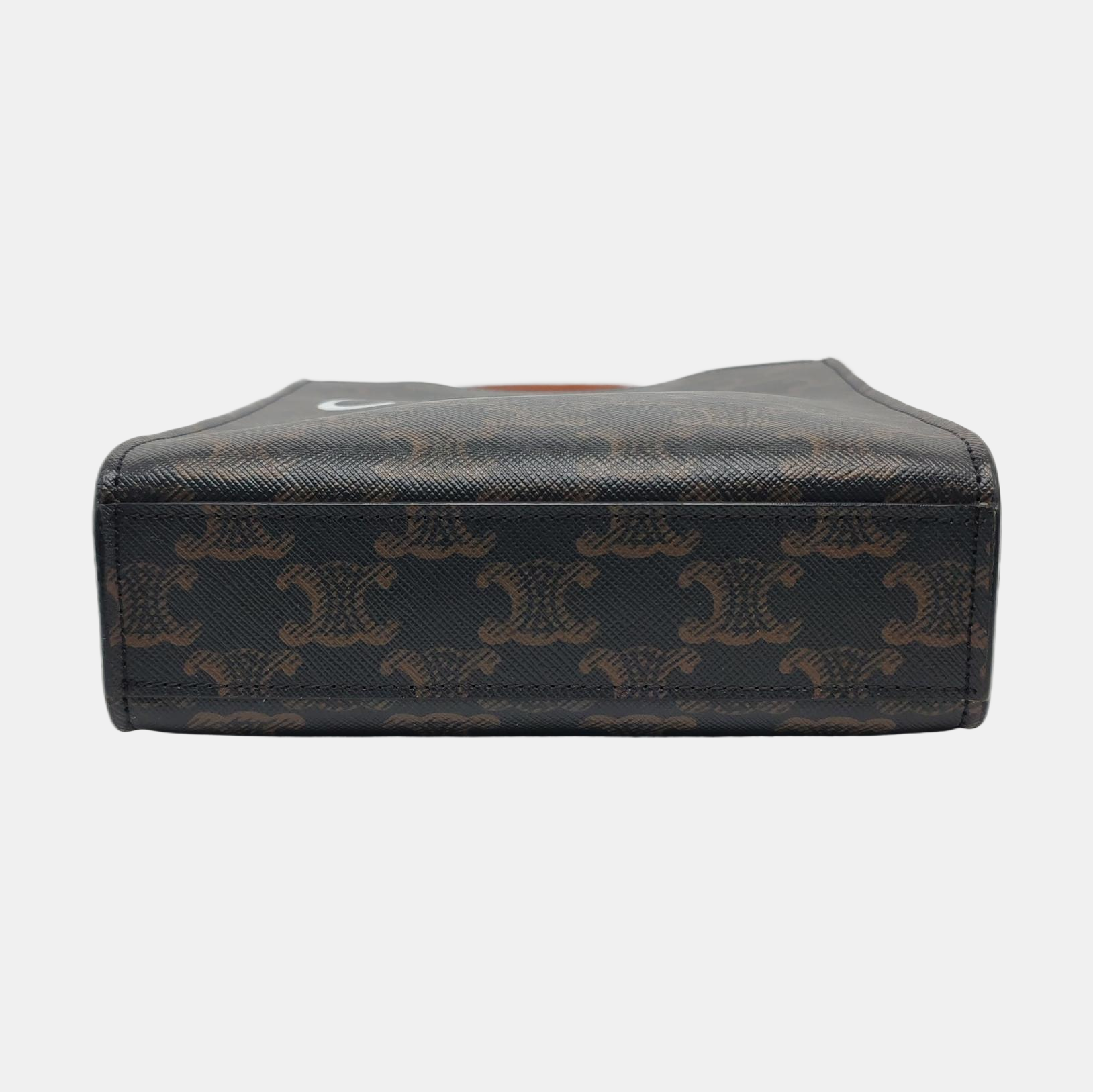 CABAS CELINE Mini Coated Canvas Brown