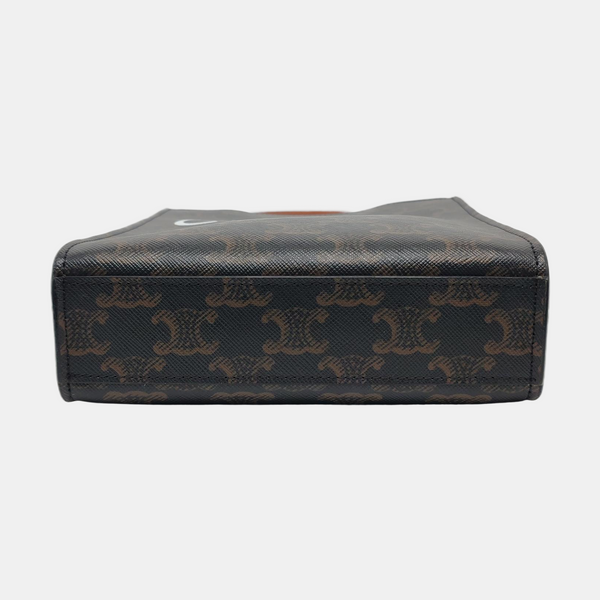 CABAS CELINE Mini Coated Canvas Brown