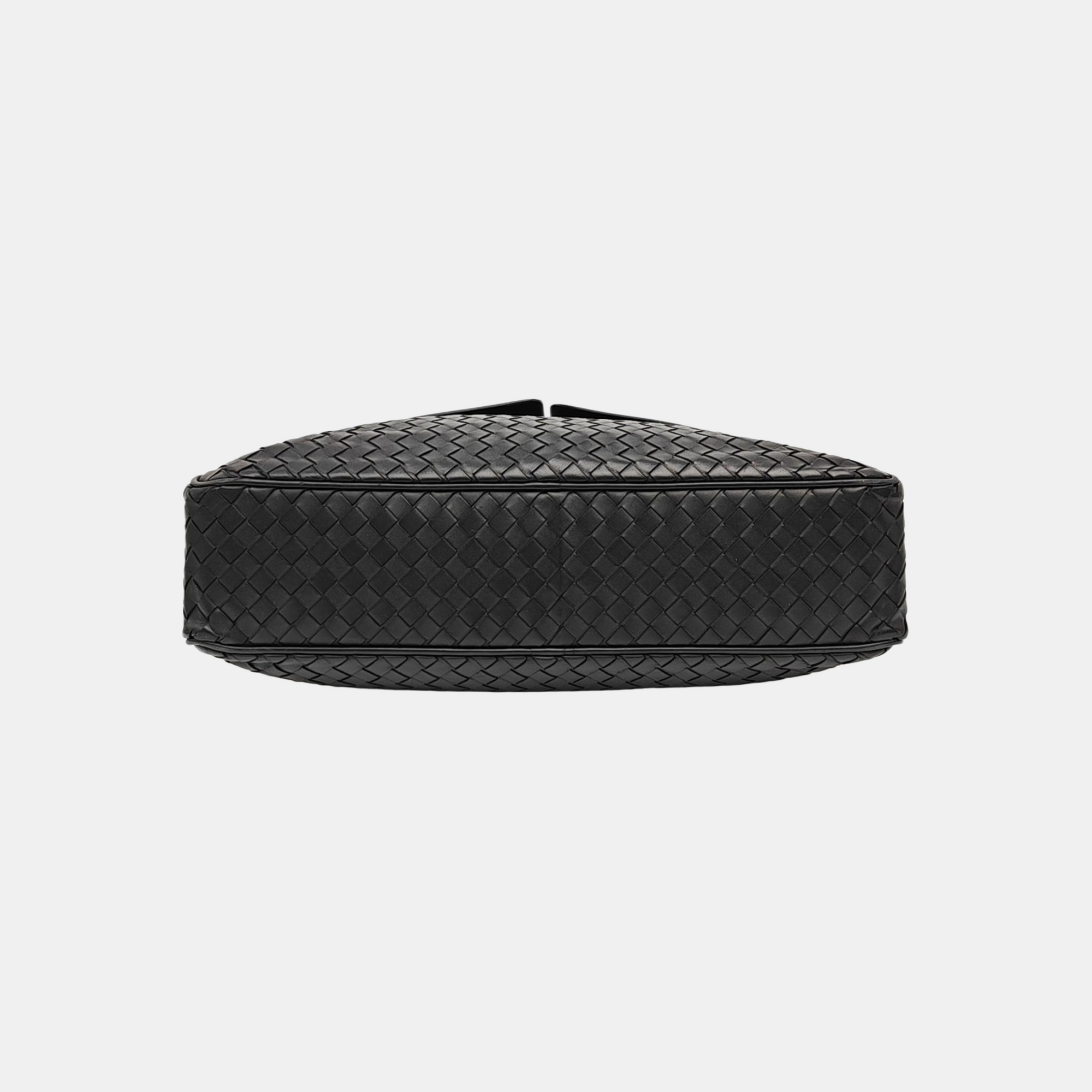 Calfskin Shoulder Bag Black