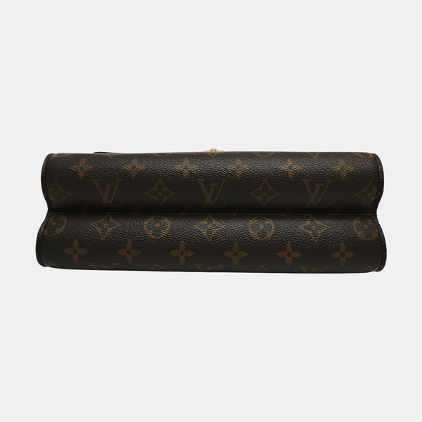 VICTOIRE Monogram Coated Canvas Brown