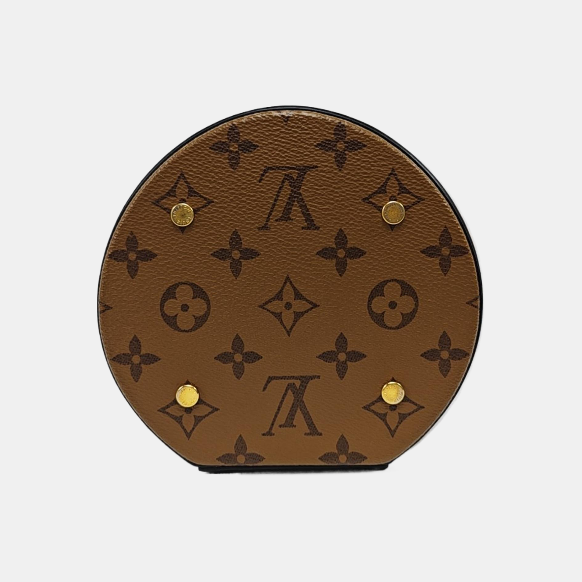 CANNES PM Monogram Coated Canvas Brown