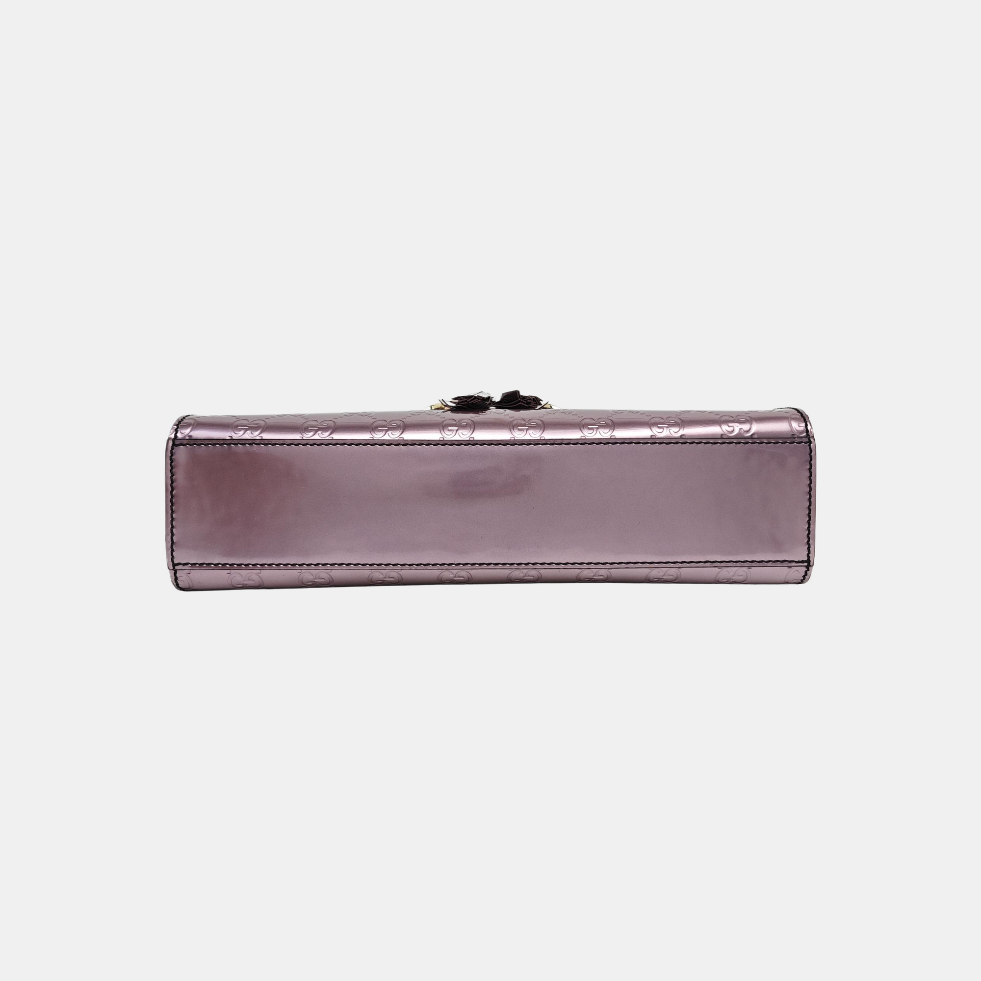 Emily Chain Monogram Calfskin Pink
