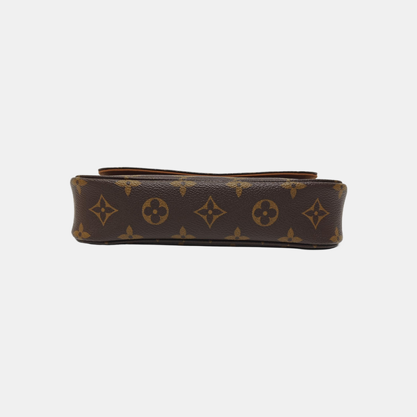 IVY Monogram Coated Canvas Brown